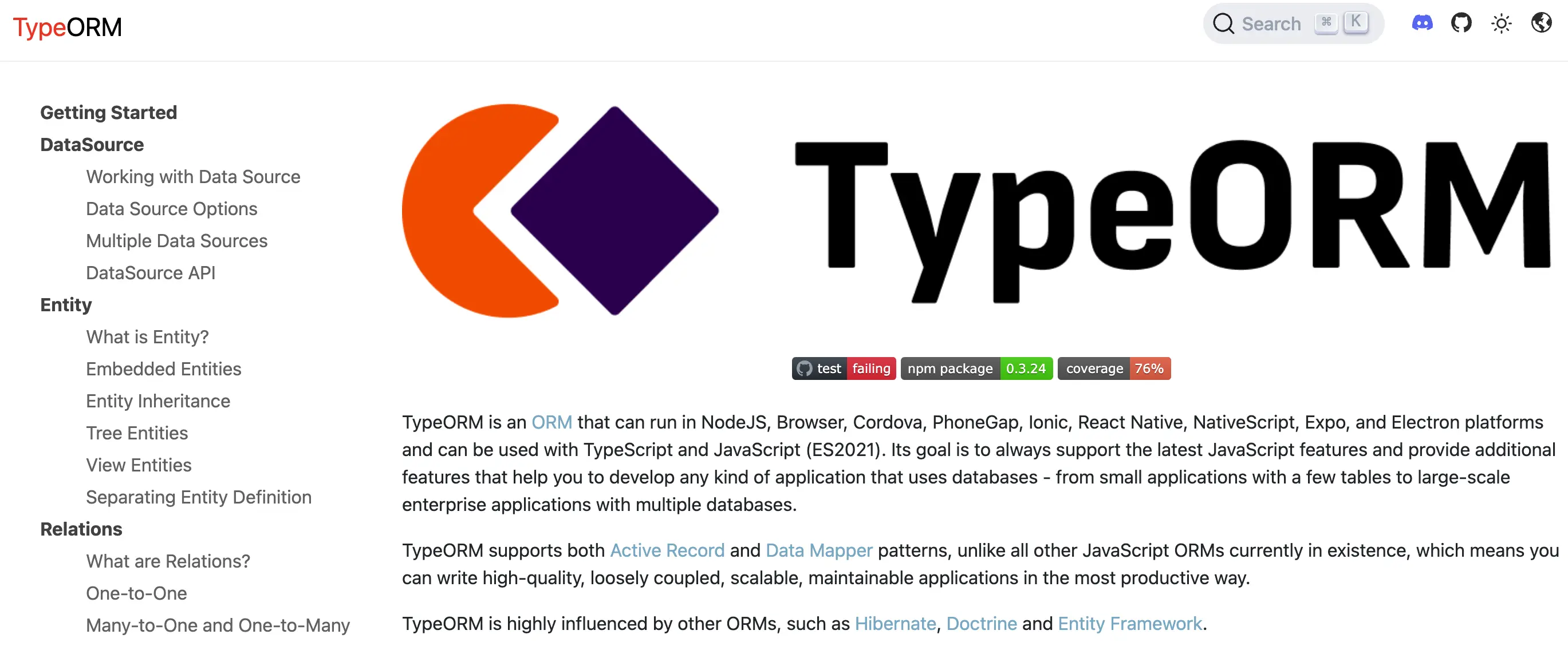 typeorm